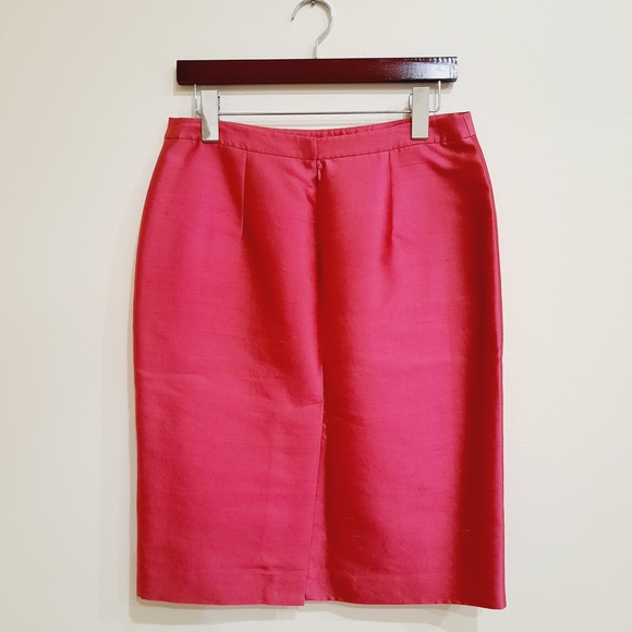 BCBGMaxAzria Vibrant Pink Pencil Skirt - Picture 2 of 4
